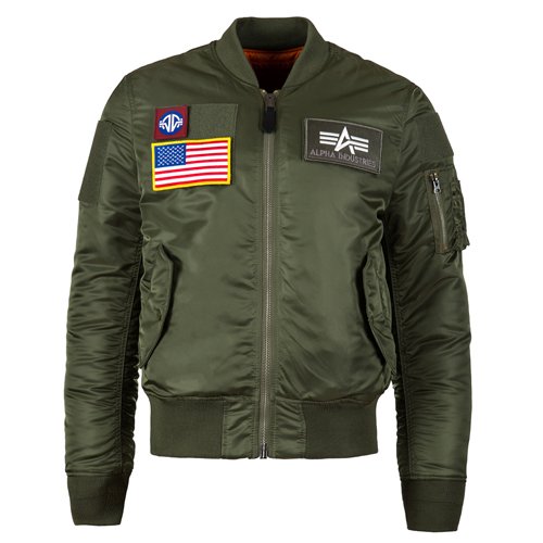 Alpha MA-1 Flex Slim Fit Tactical Jacket