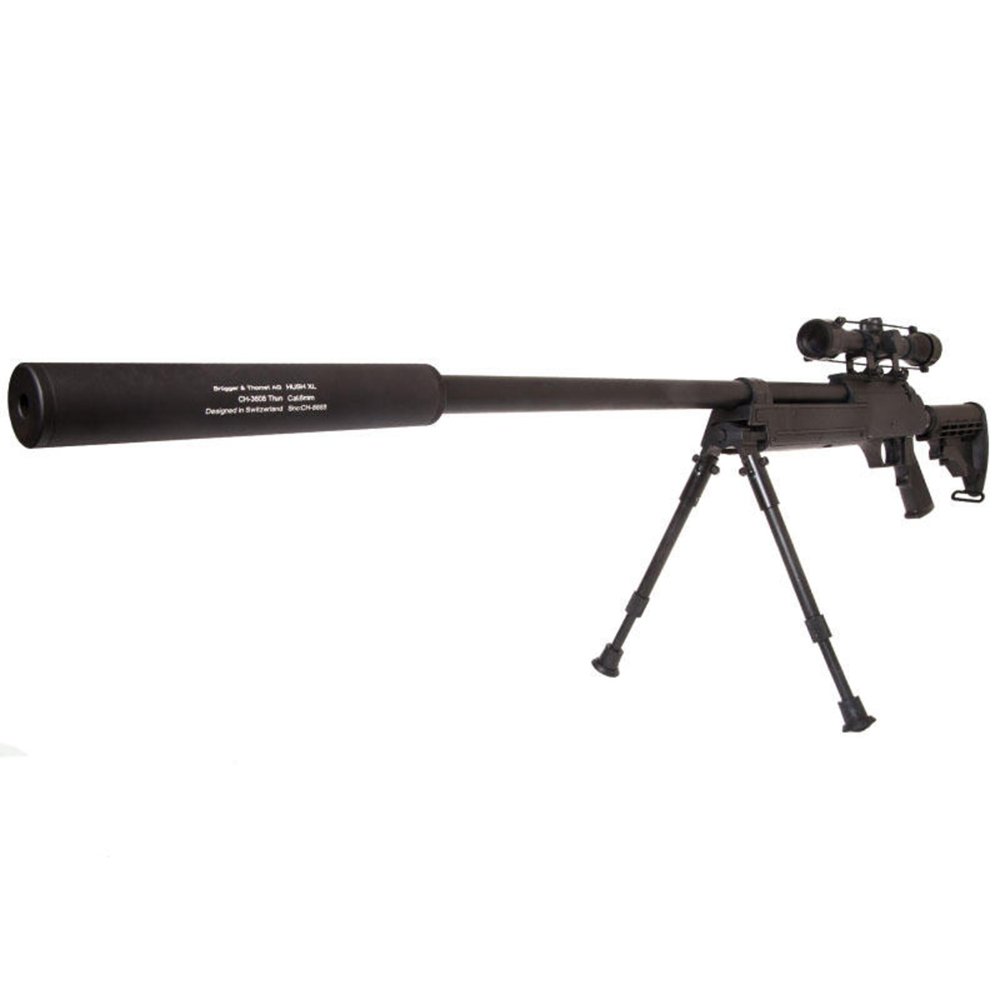 Airsoft Sniper Rifle Silencer at Blake Clarke blog