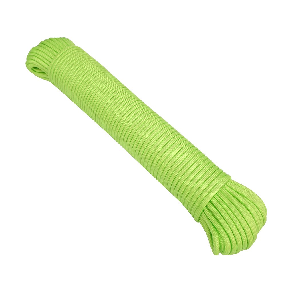 100 ft Lime Green Military Paracord