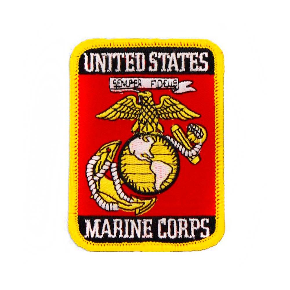 Get United States Marines Corps Rectangle Patch Small | Gorillasurplus.com