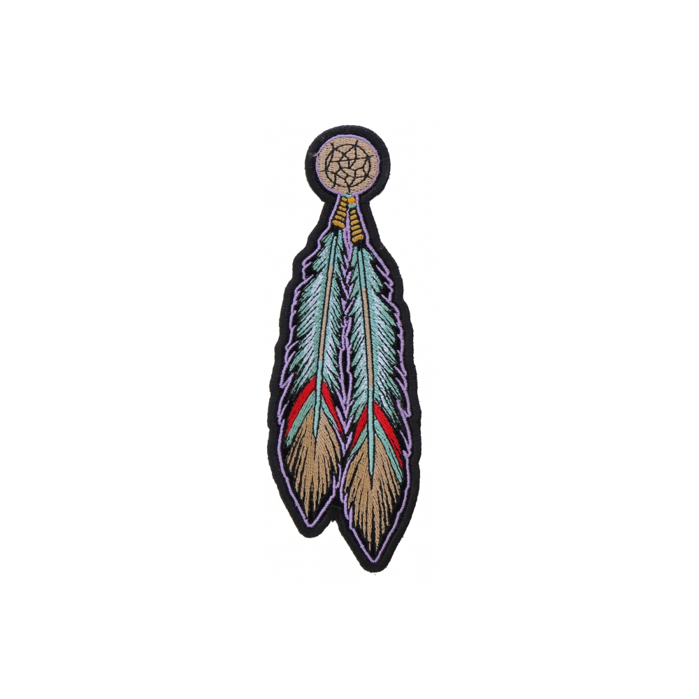 Purchase Tribal Feathers Patch - 2.25x6.5 inch | Gorillasurplus.com