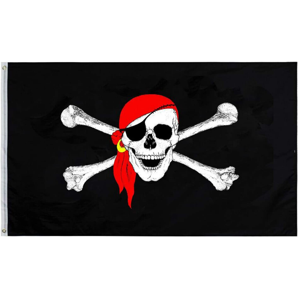 Purchase Flag-Pirate Red Scarf | Gorillasurplus.ca