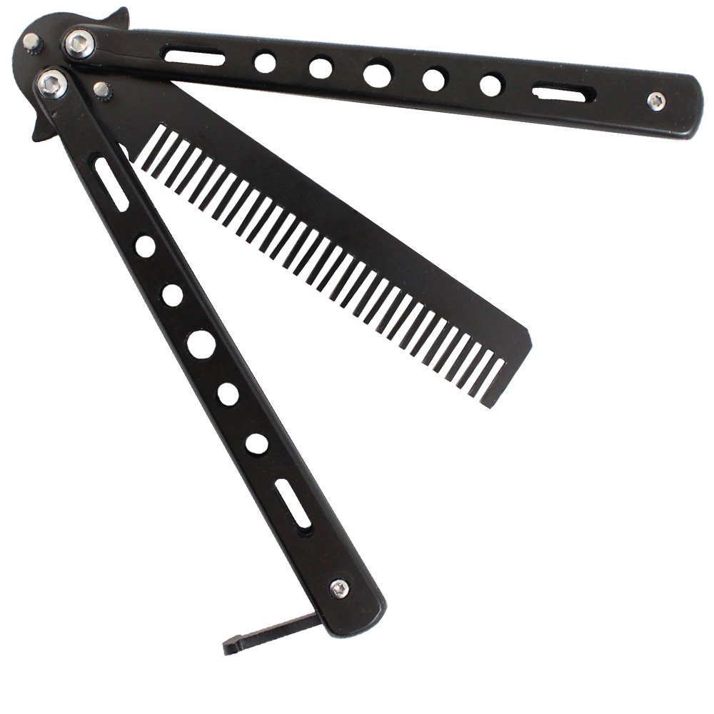 Butterfly Comb Training Knife
