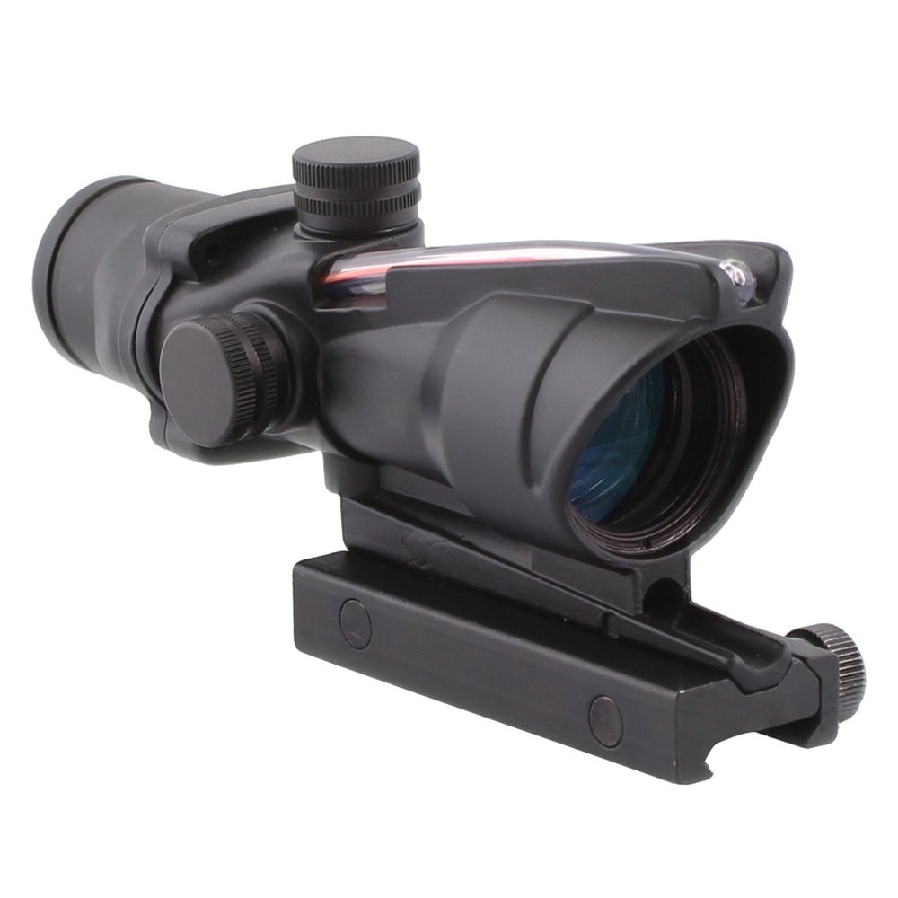 Acog 4x32 Red Reticle Rifle Scope 