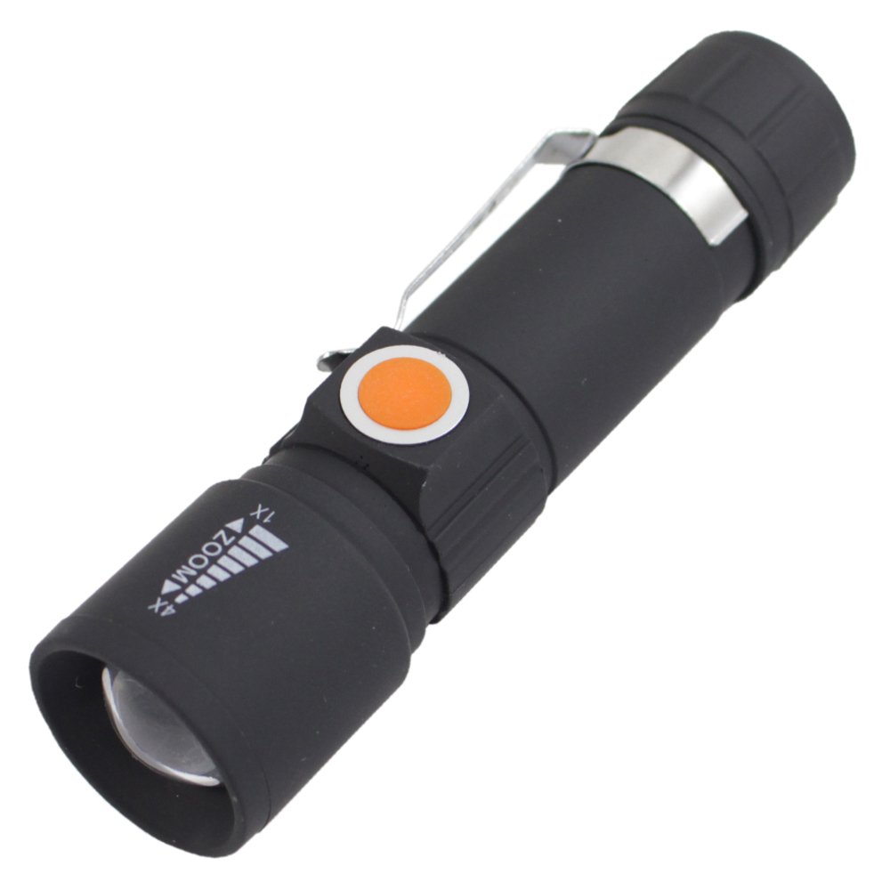 Compact USB Rechargeable Flashlight Canada Gorilla Surplus