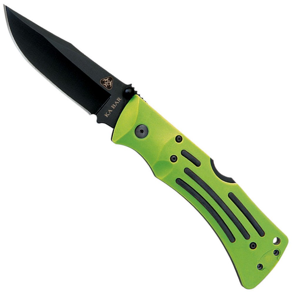 KaBar 230585 Zombie Mule Straight Edge Folding Knife
