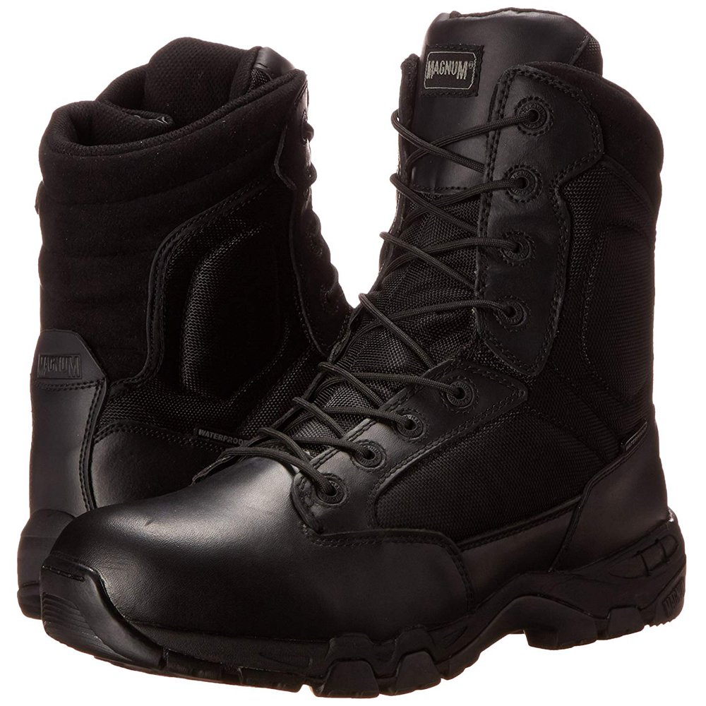 Magnum Mens Viper Pro 8 Side Zip Waterproof Boot - Black | Gorilla Surplus