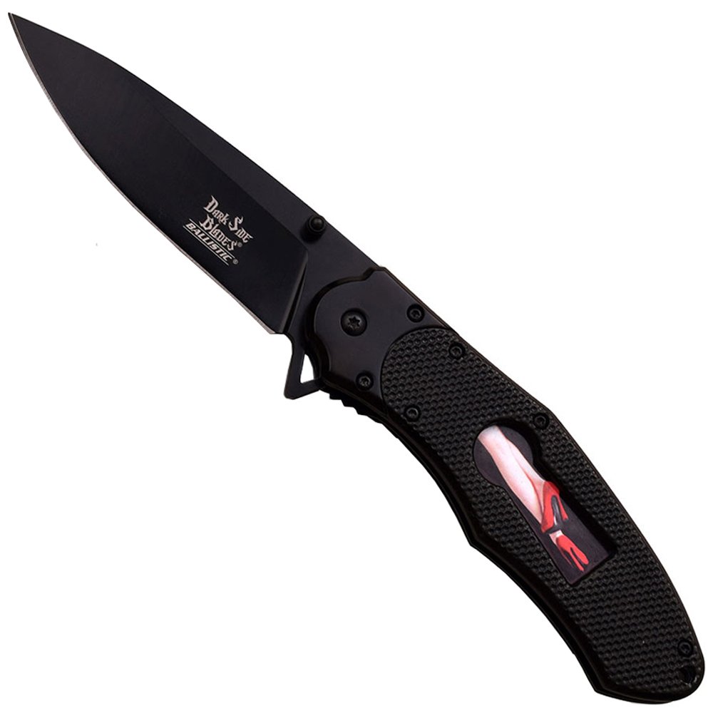 Dark Side Blades A050 DropPoint Blade Folding Knife Gorilla Surplus