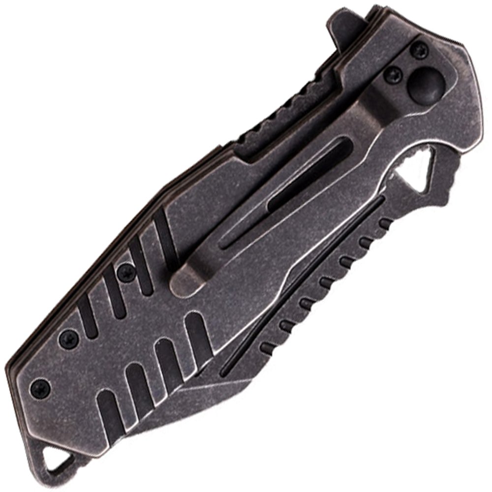 MTech USA Xtreme Ballistic Fine Serrated Folding Knife | Gorilla Surplus