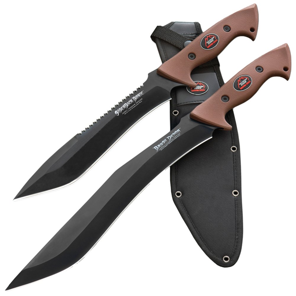 Outdoor Edge Brush Demon Survival Knife Gorilla Surplus