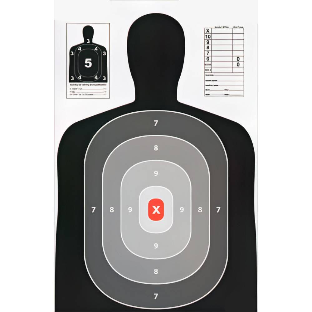 Purchase 23x35 Inch B27 Silhouette Target 5 Pack | Gorillasurplus.ca