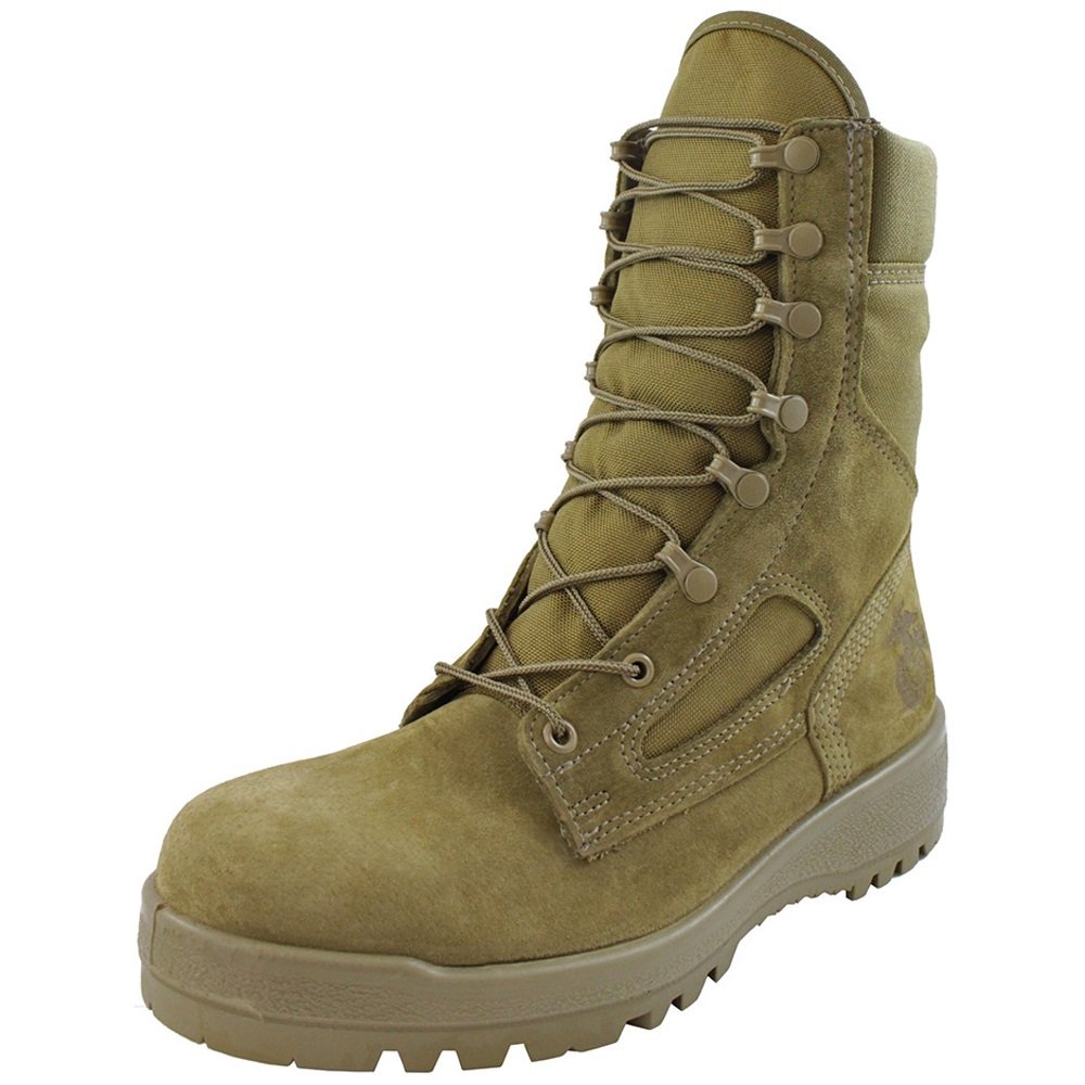 British Army Issue Bates Brown Breathable Leather Patrol Boots