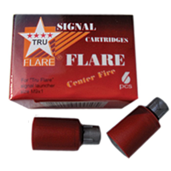 Shop Red 15Mm Signal Flares Tru Flare