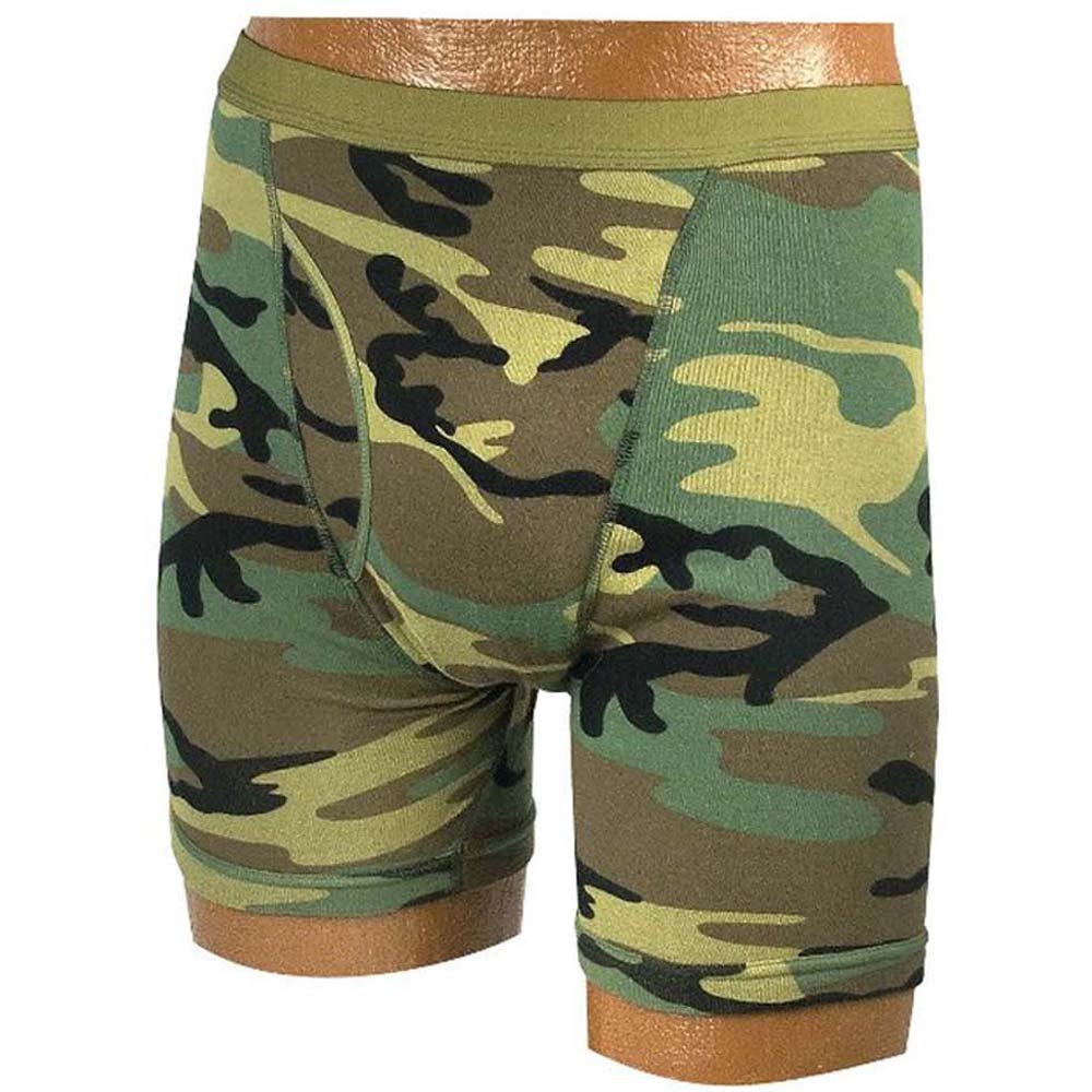 Mens Camo Boxer Briefs 2846