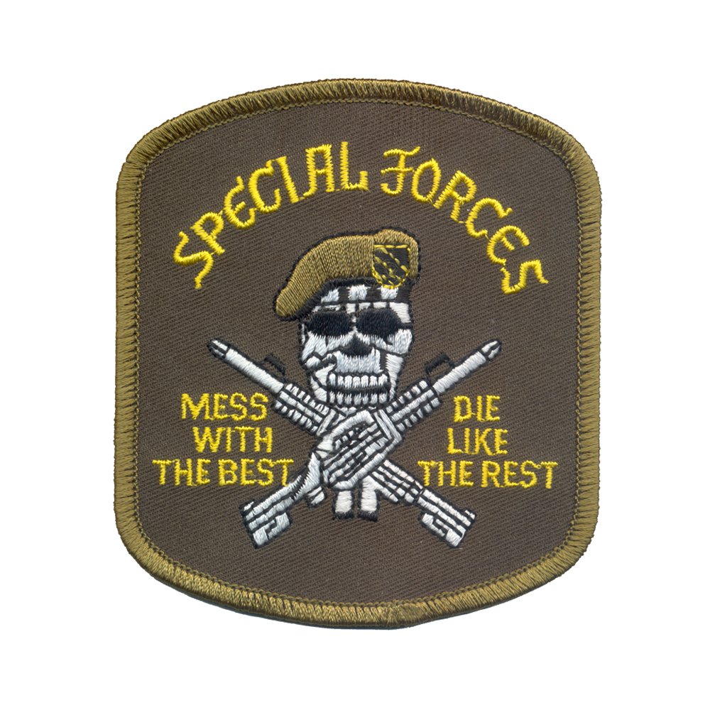 Special Forces Mess With The Best Patch | Gorilla Surplus