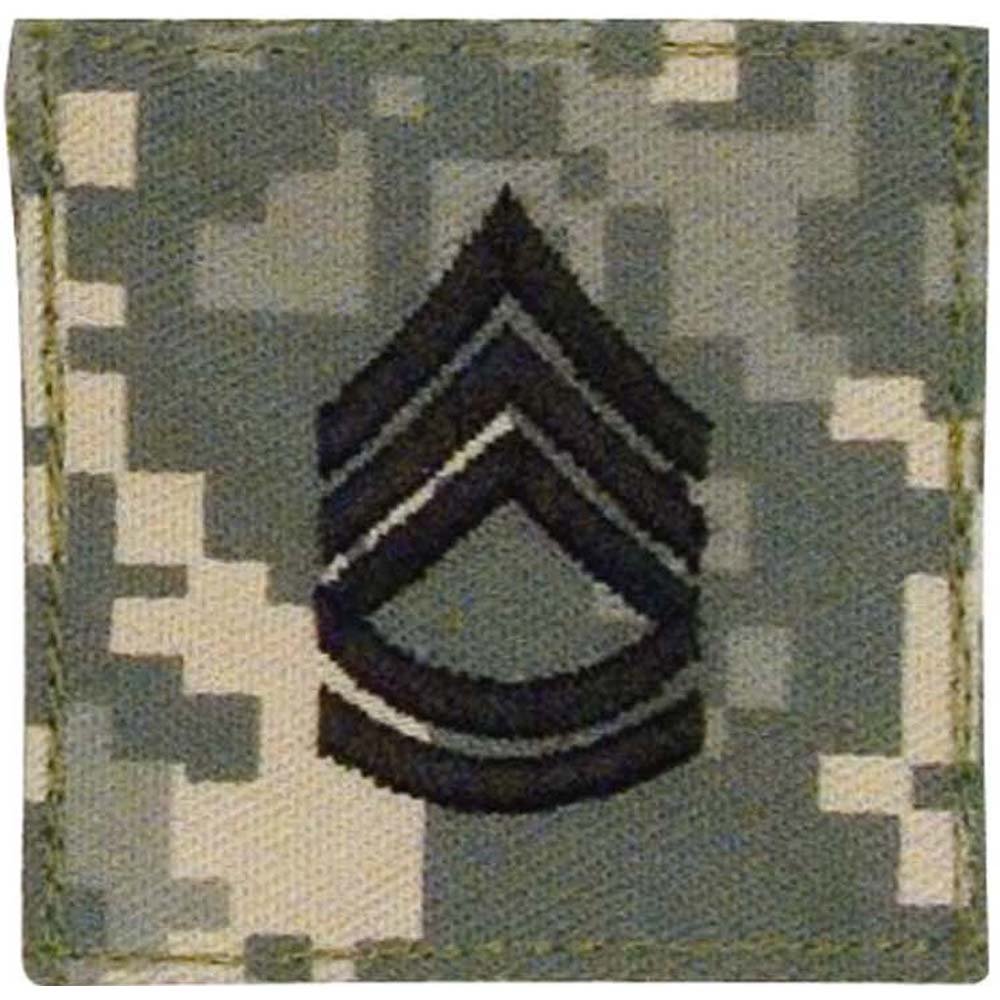 Official U.S. Made Embroidered Rank Sergeant 1st Class Insignia