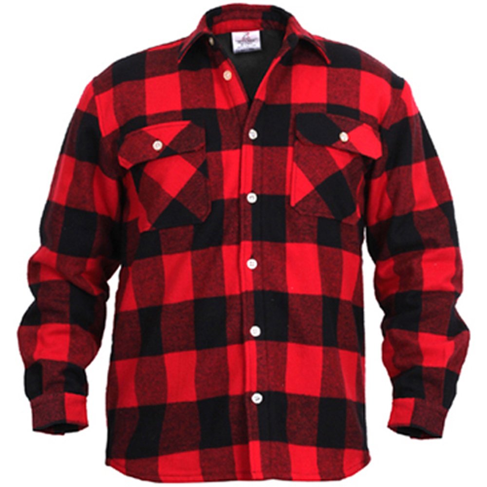 lined flannel shirt