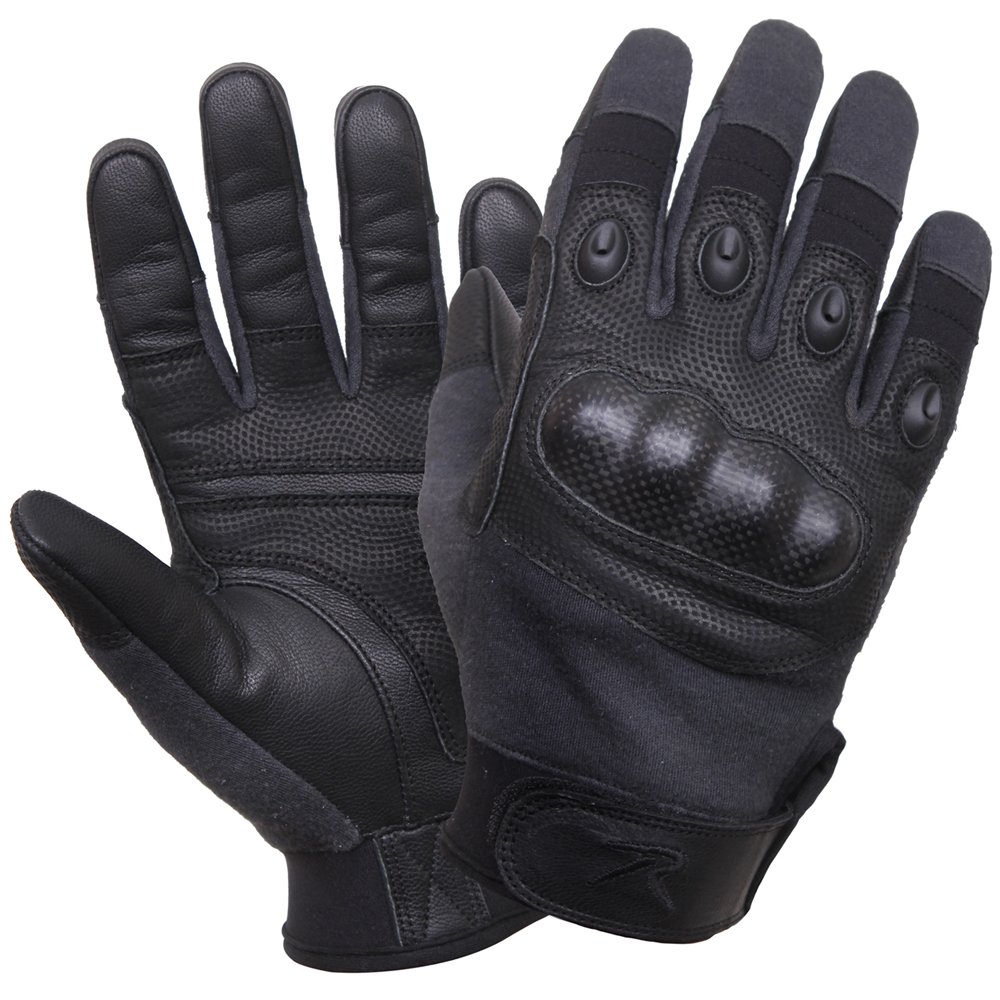 Ultra Force Carbon Fiber Hard Knuckle Cut/Fire Resistant Gloves ...