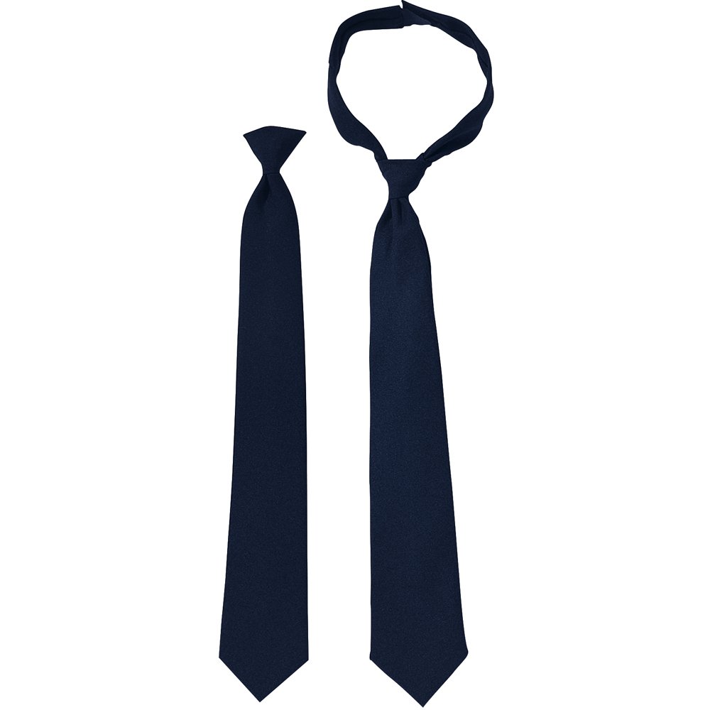 Police Issue 18 Inches Clip-On Neckties