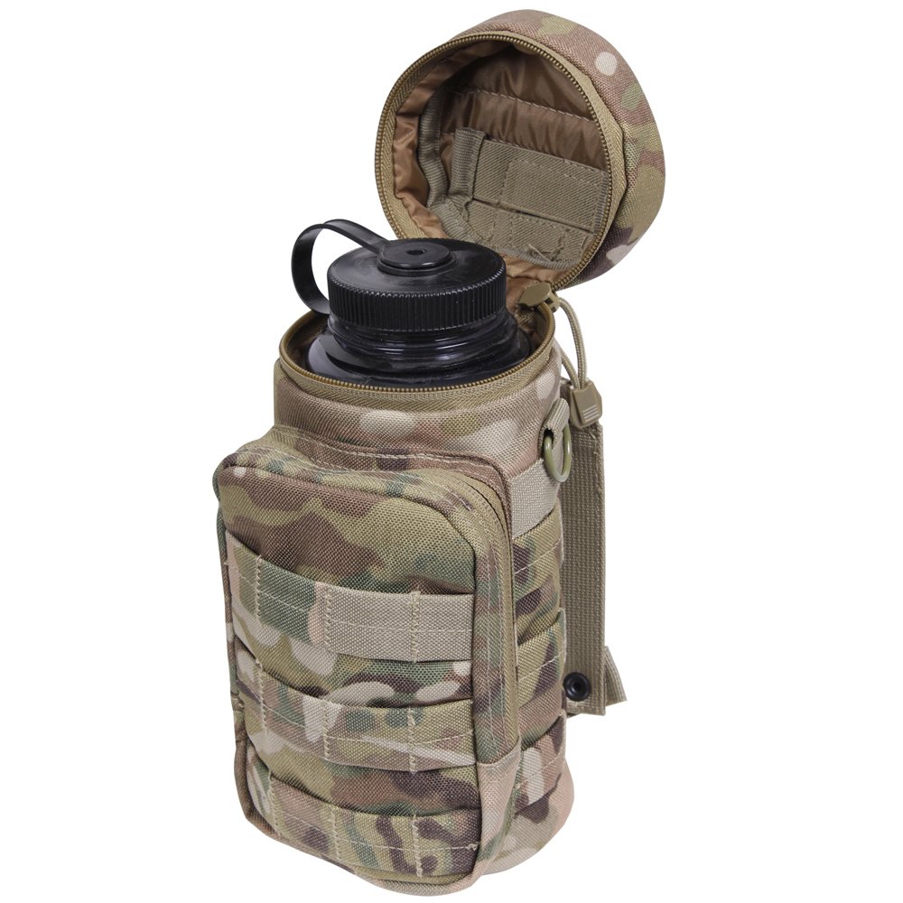 Ultra Force Water Bottle Survival Kit With MOLLE Compatible Pouch ...