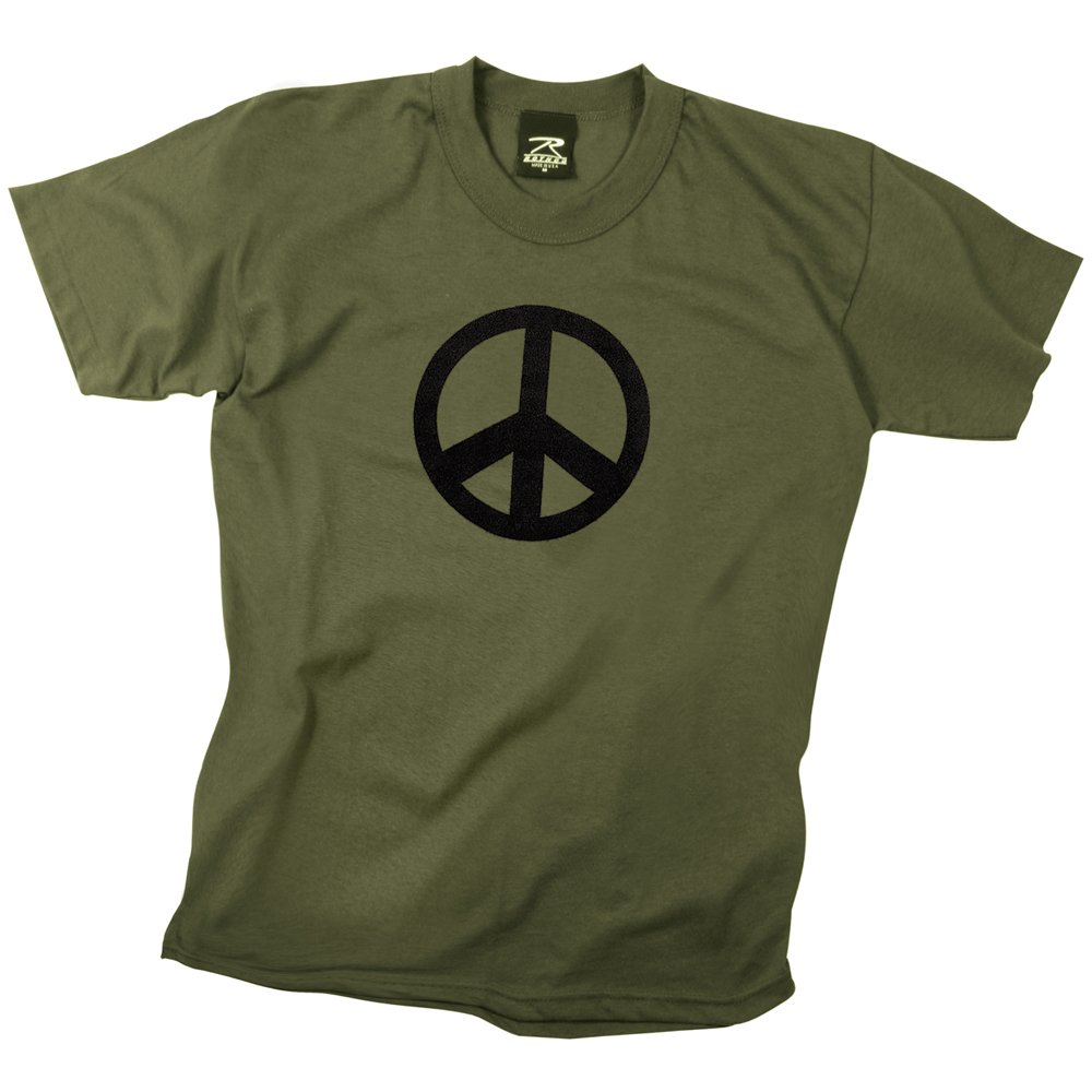 Mens Peace Sign T-Shirt