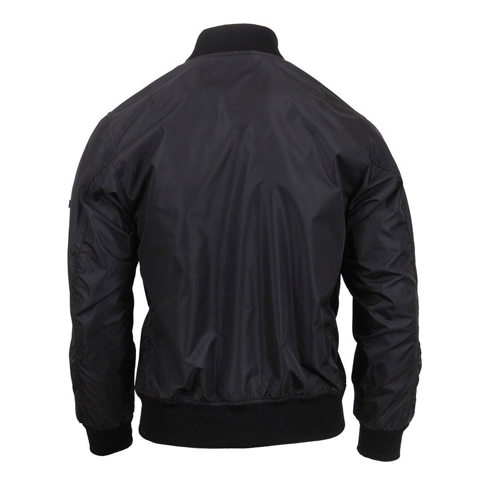 Shop Lightweight Black MA-1 Flight Jacket | Gorilla Surplus