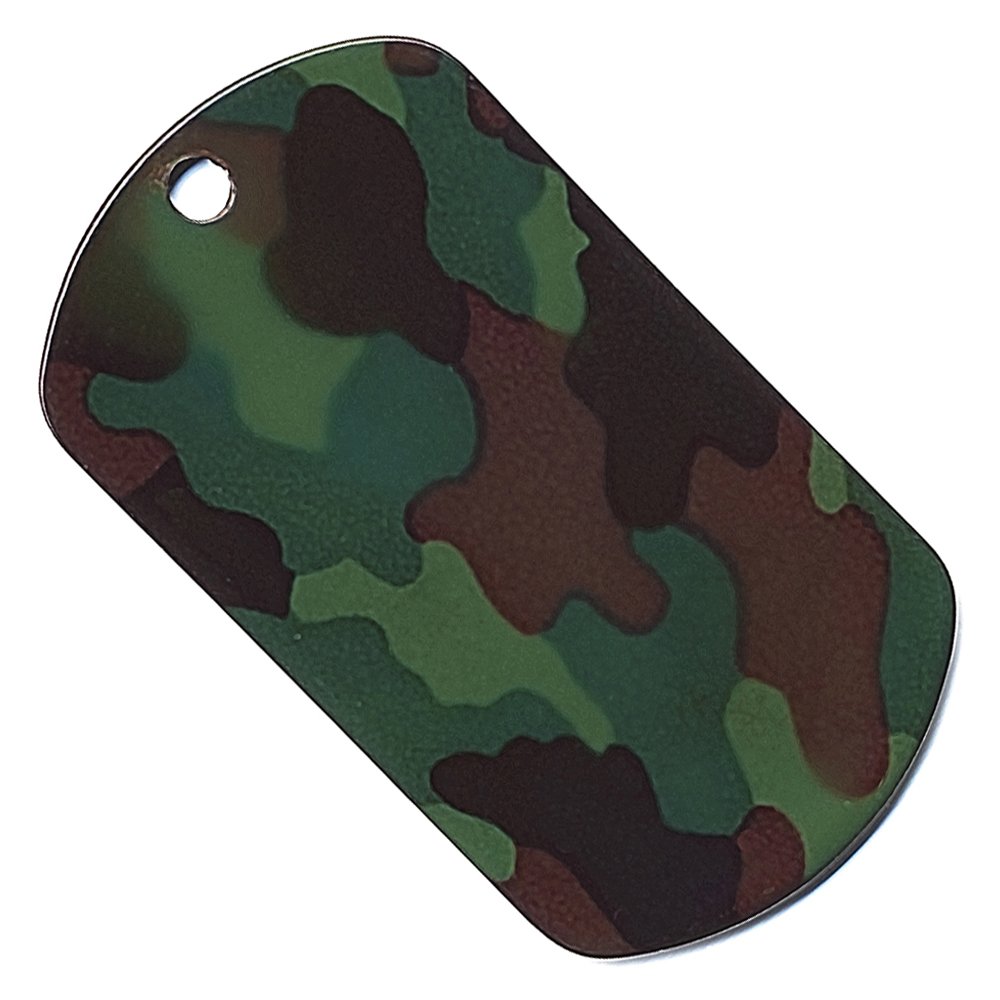 Camouflage Dog Tags