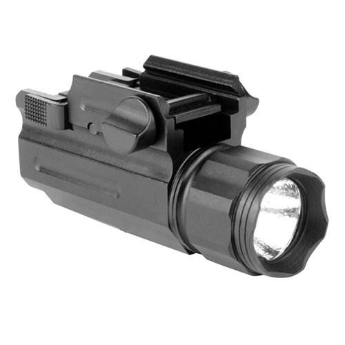 330 Lumen Aluminum Weapon Light W/ Qrm Color Lens Filter