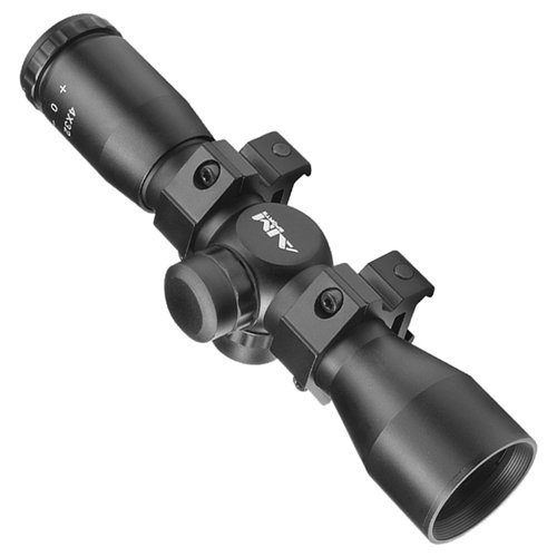 4x32 Compact Shock-Resistant Scope w/ Rings