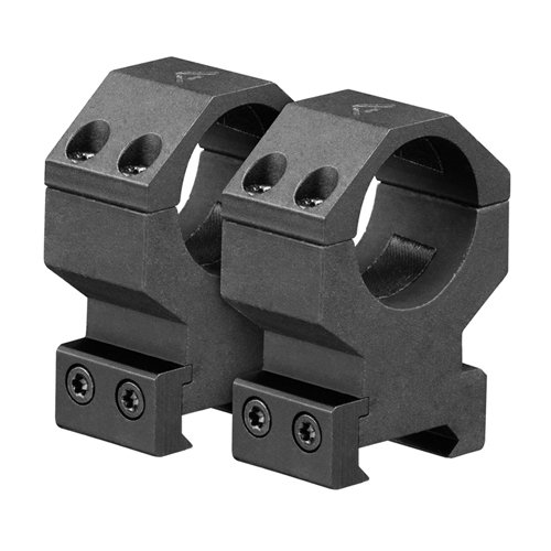 1 Inch Black Anodized Picatinny Ring