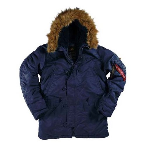 Alpha Mens Slim Fit N-3B Parka