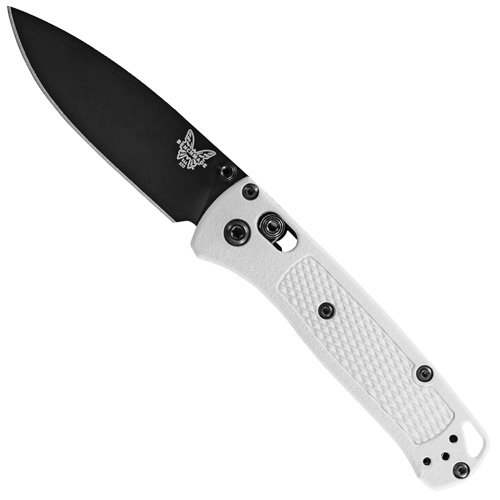 Benchmade 533BK-1 Mini Bugout DLC Coated Finish Blade Folding Knife - White
