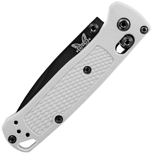 Benchmade 533BK-1 Mini Bugout DLC Coated Finish Blade Folding Knife - White