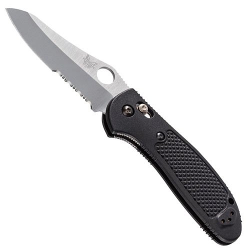 Benchmade Griptilian Knife - Half Serrated Edge