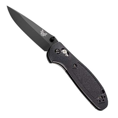 Benchmade Mini-Griptilian Black Drop Point Knife