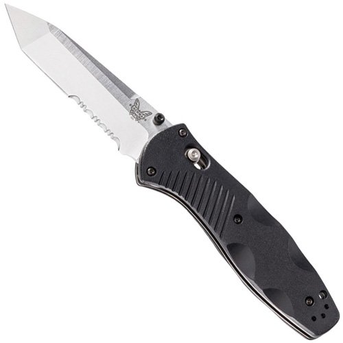 Benchmade Barrage Tanto Knife - Half Serrated Edge