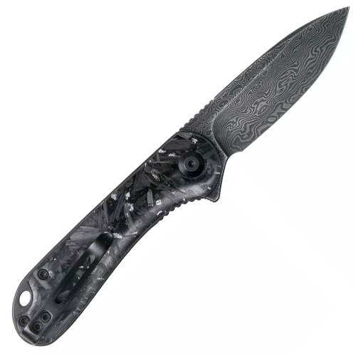 Civivi Elementum Damascus Flipper Knife