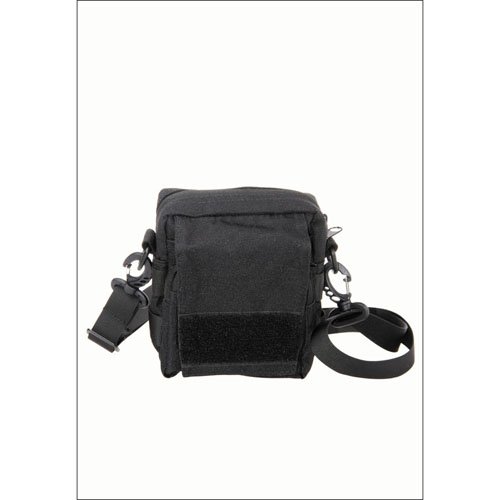 Black Small Shoulder Bag And Pouch