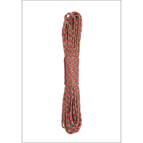 100 Ft Red-Green  Military Paracord
