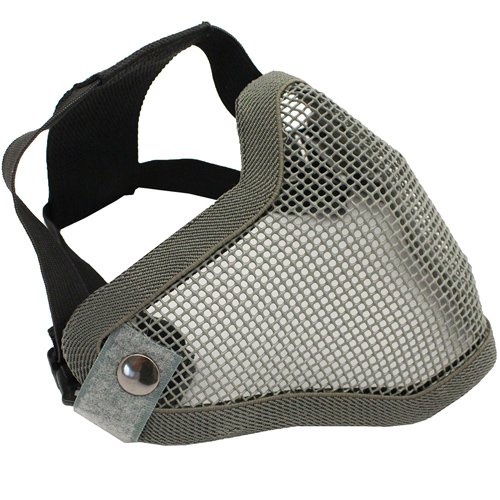 Half Face Airsoft Foliage Mask