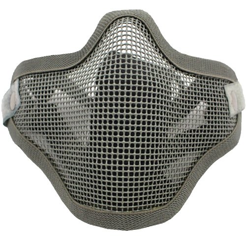 Half Face Airsoft Foliage Mask