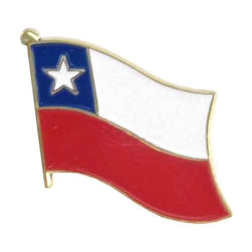 Chile Flag Lapel Pin