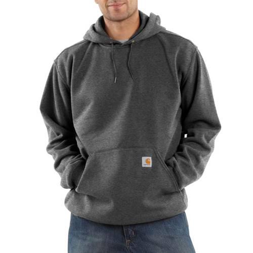 Men's Hooded Pullover Midweight Sweatshirt - Bright Orange - XLarge - Regular
