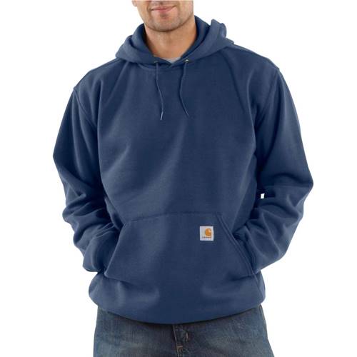 Men's Hooded Pullover Midweight Sweatshirt - Bright Orange - XLarge - Regular