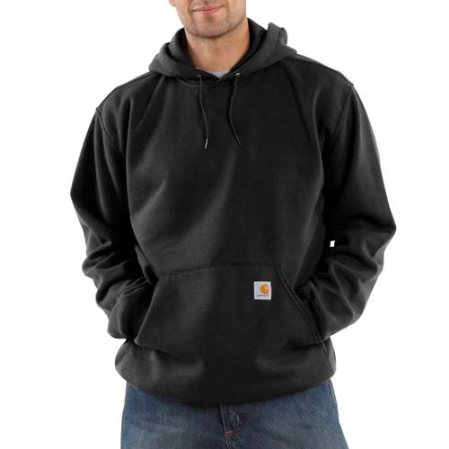 Men's Hooded Pullover Midweight Sweatshirt - Bright Orange - XLarge - Regular