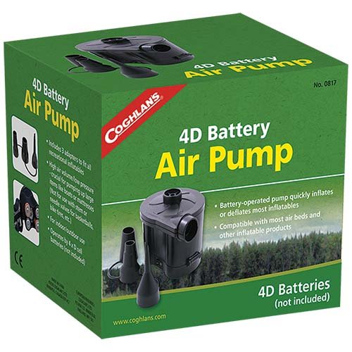Coghlans 0817 4D Battery Air Pump