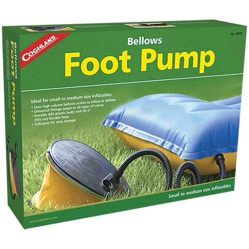 Coghlans 0819 Bellows Foot Pump