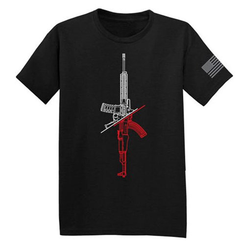 Condor Black 1UP1DOWN Graphic Tee Shirt