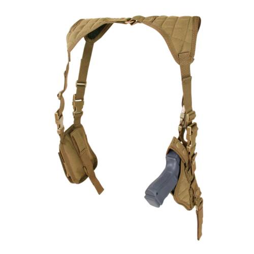 Condor Vertical Shoulder Holster - Coyote Brown