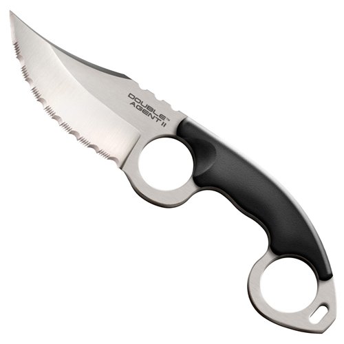 Cold Steel Double Agent II Neck Knife - Serrated Edge